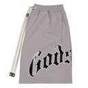 Godspeed OG Logo Nylon Shorts (Grey)