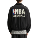 Essentials Fear of God x NBA Black Half-Zip Track Suit