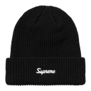 Supreme Loose Gauge Beanie In Black