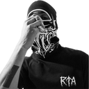 RTA Jay Ski Mask Black White Cyber Sigilism
