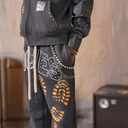 Elite Riches Premium Kids Fleece Set In Black