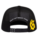 Godspeed E Pluribus Trucker Hat In White & Black