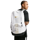 Nike Varsity Elite In White/Black/Metallic Gold