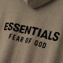 Essentials Fear Of God SS26 Classic Zip-Up Hoodie