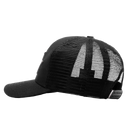 Amiri Three Star Trucker Hat - Black/Camo