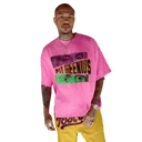 Fly Geenius Money Making Art Tee in Pink