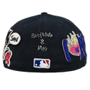HEATKLUB  NYC RICH N!&&A FITTED (navy) BUSSDOWN