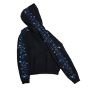 Birth Of Royal Child Crystal Notes Raglan Hoodie Black