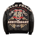 Pelle Pelle Unrivaled Anniversary Jacket In Black/Cabernet