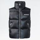 Mackage KANE lustrous light down vest with funnel collar