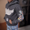 Elite Unfazed Embellished Hoodie In Black