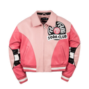 Pelle Pelle Checkered Soda Club Womens Crop Jacket