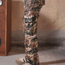 Camo Embellished Kids Baggy Denim