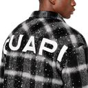 Guapi Obsidian Black Short Sleeve Flannel