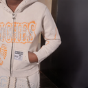 Elite Riches Premium Kids Fleece Set In Cream