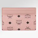MCM Mini Card Case In Viestos Original In Pink
