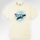 Paper Planes Above The Clouds Tee In Eggshell