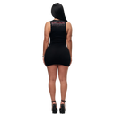 Lost Intricacy Black Inverse Dress