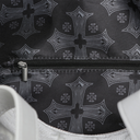 Von Dutch Embroidered Chopper Duffle Bag - Silver
