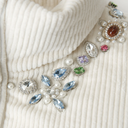 Birth Of Royal Child Future Relic Gemstone Corduroy Puffer