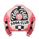 Pelle Pelle Checkered Soda Club Womens Crop Jacket