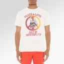 Cult of Individuality Short Sleeve Crew Neck Tee ''Peace & Love''