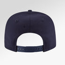 Paper Planes Navy On White Snapback With Grey Undervisor