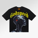 Godspeed Alexa T-Shirt In Washed Black