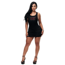 Lost Intricacy Black Inverse Dress