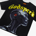 Godspeed Alexa T-Shirt In Washed Black