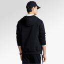 Polo Ralph Lauren Double-Knit Full-Zip Hoodie In Black