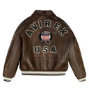 Avirex Icon Jacket In Brown