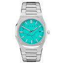Aura Date 003: Steel/Turquoise