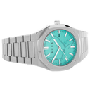 Aura Date 003: Steel/Turquoise