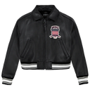 Avirex Cropped Icon Jacket Black On Black