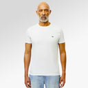 Lacoste Men's Classic Pima Cotton Crew Neck T-Shirt In White