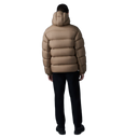 Mackage KENT-GLO High-Gloss Hooded Down Jacket In Light Camel