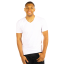 City Lab Stretch Slim Fit T-Shirt, V Neck In White