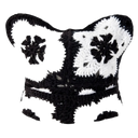 Arkyve Black Star Crochet Cat Hat