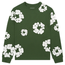 Denim Tears Cotton Wreath Long Sleeve Green