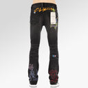Cult Of Individuality Lenny Bootcut 603 Jeans in Graffiti