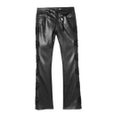 Cult Of Individuality Lenny Bootcut 603 Jeans in Black Faux Leather