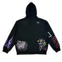Cult Of Individuality Pullover Novelty Hoody in Black
