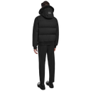 Rudsak Dallas Men's Quilted Down Bomber With Removable Faux Fur