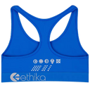 Ethika SubZero Performance - Neon Blue Womens Sports Bra