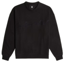 G-Star Raw Chenille G-Script Loose Sweater In Dk Black
