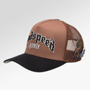 Godspeed Forever Trucker Hat In Brown