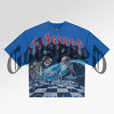 Godspeed Checkmate T-Shirt In Blue