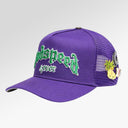 Godspeed Forever Trucker Hat (Purple/Green)