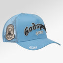Godspeed Forever Trucker Hat In Sky Blue